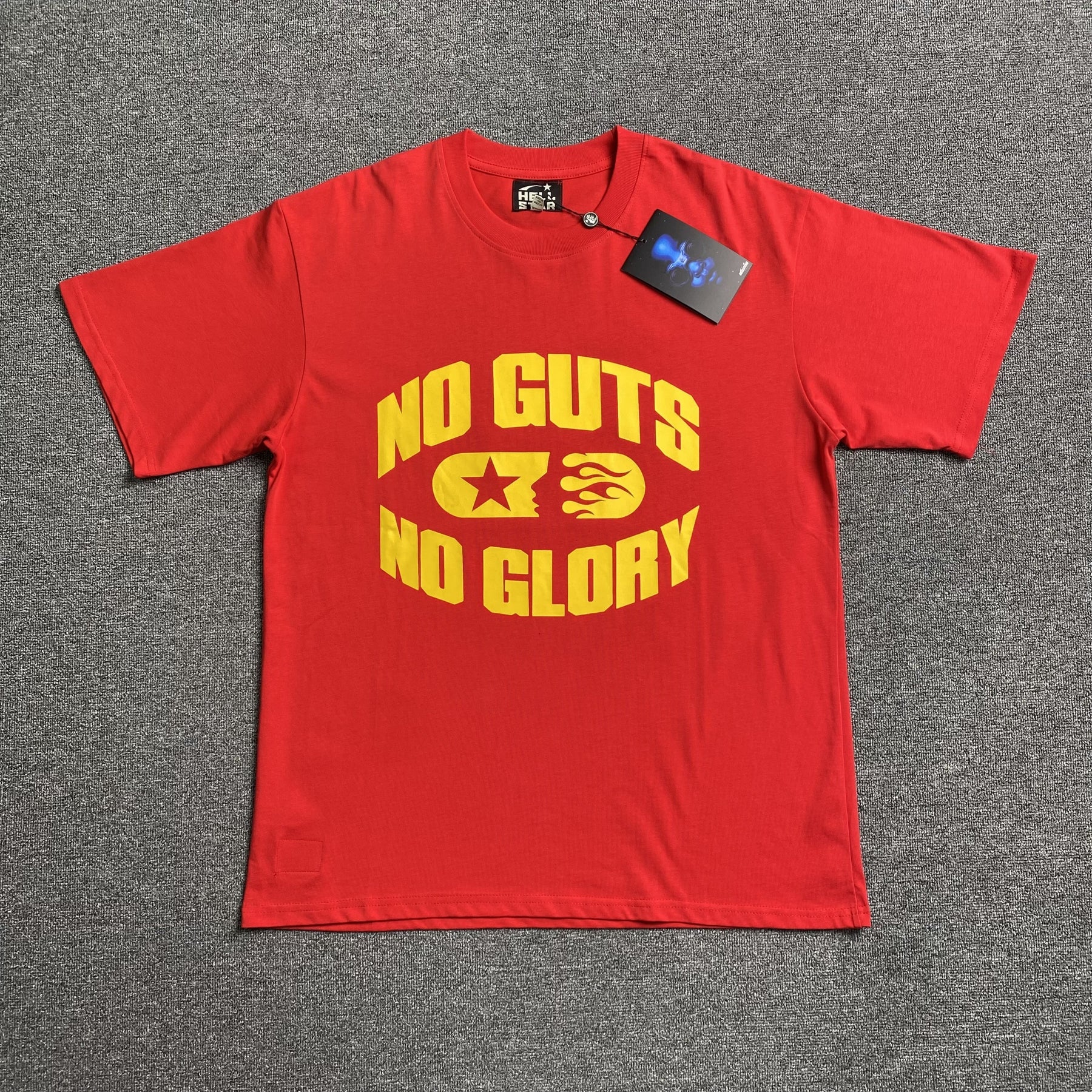 Camisa Hellstar “No Guts No Glory” ( Vermelha )