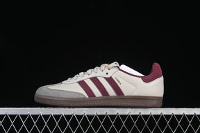 Adidas Samba “Putty Grey Maroon”