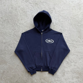 Conjunto Corteiz “Cortears Royale Zip” (Navy)