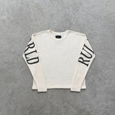 Sueter Corteiz “Worldwide Waffle Thermal” ( Branco )
