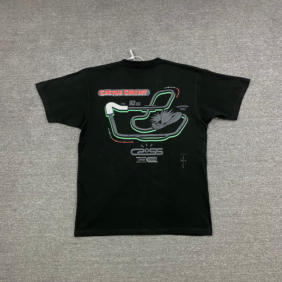 Camisa Cactus Jack “RaceTrack” ( Preta )