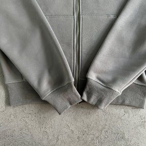 Conjunto Corteiz “Island Puff Print” ( Cinza )