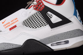 Air jordan 4 x Sylvester “What The 4 White”