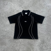 Conjunto Corteiz “Island Pique Polo Set” ( Preto )