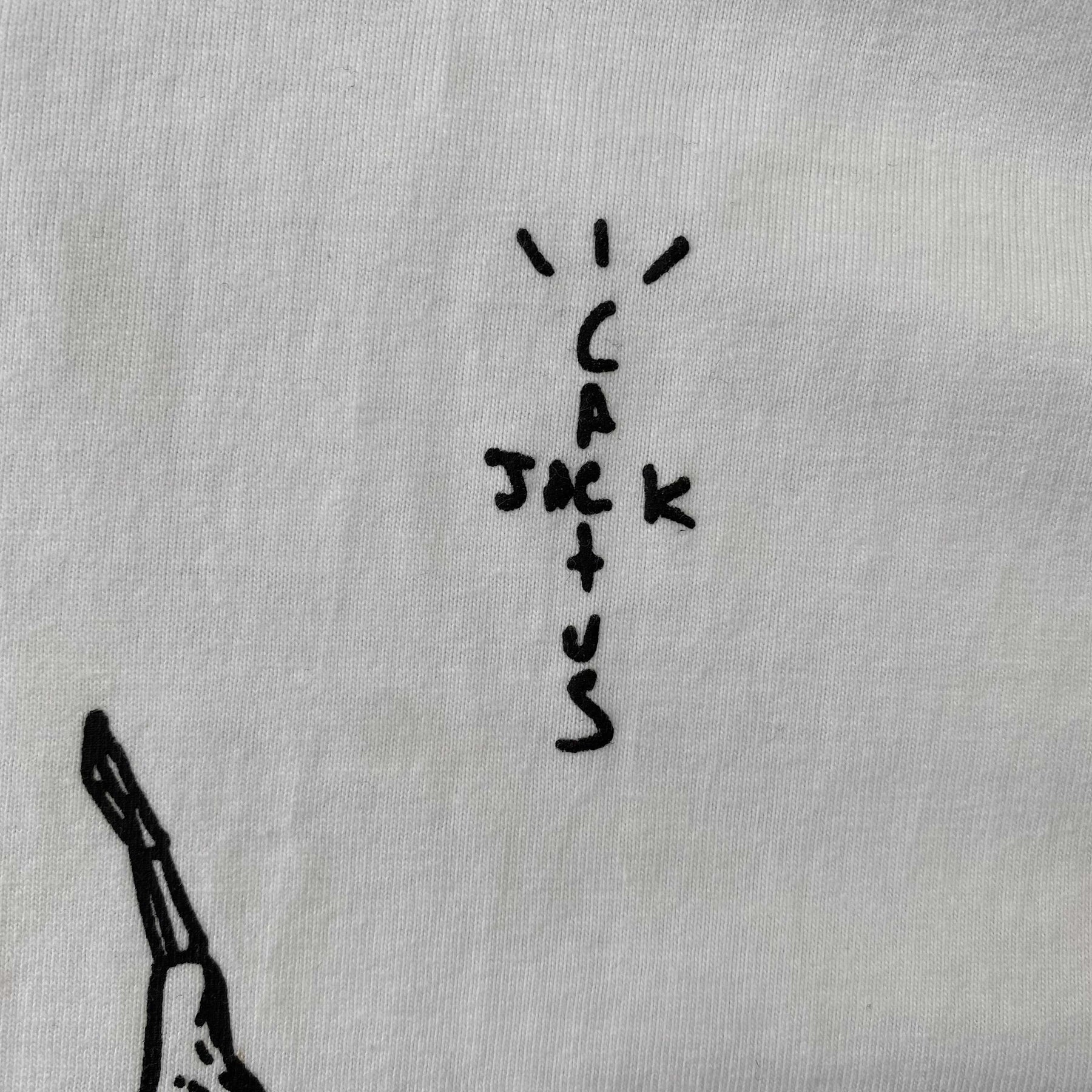 Camisa Cactus Jack “Football Skeleton” ( Branca )