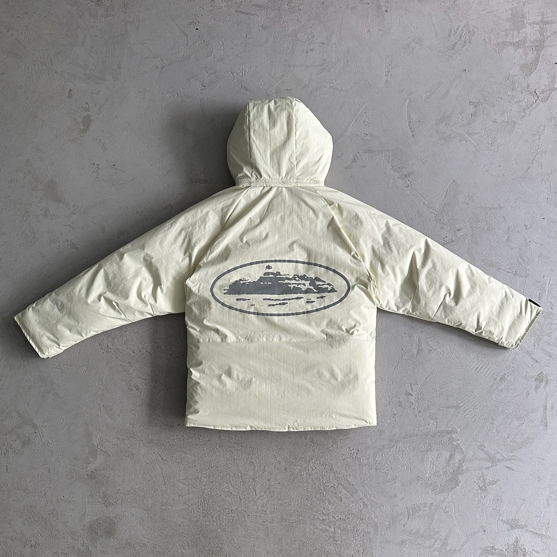 Jaqueta Corteiz “Bolo B.I.G” ( Branca )