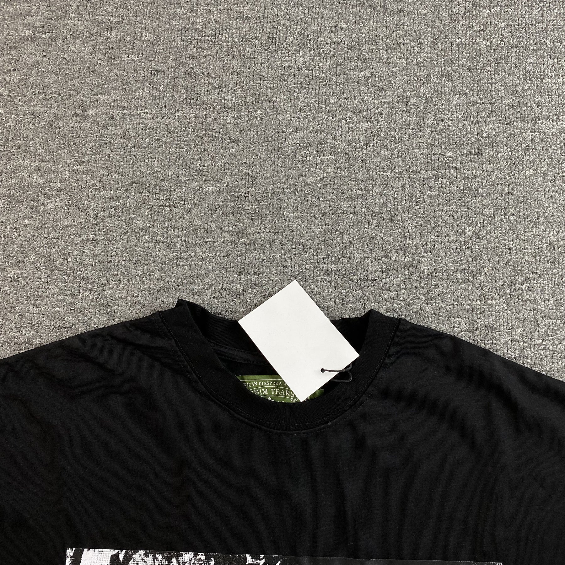 Camisa Denim Tears “Systemic” ( Preta )