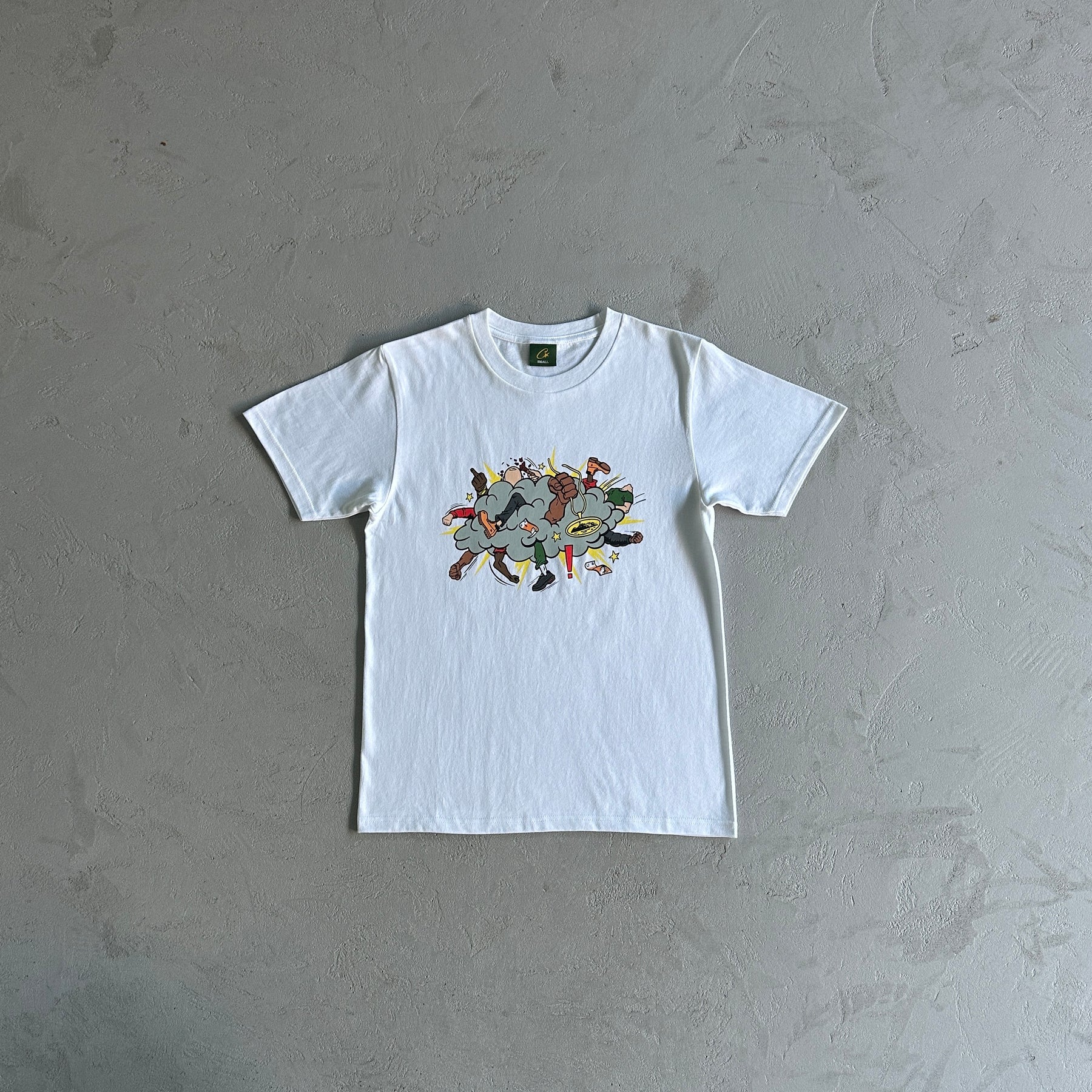 Camisa Corteiz ”Crazy Fight” ( Branca )