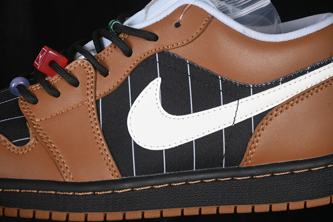 Air Jordan 1 Low "Black Sail Light British Tan”