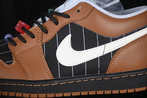 Air Jordan 1 Low "Black Sail Light British Tan”