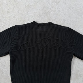Sueter Corteiz “Crochet Applique Knit Crew”