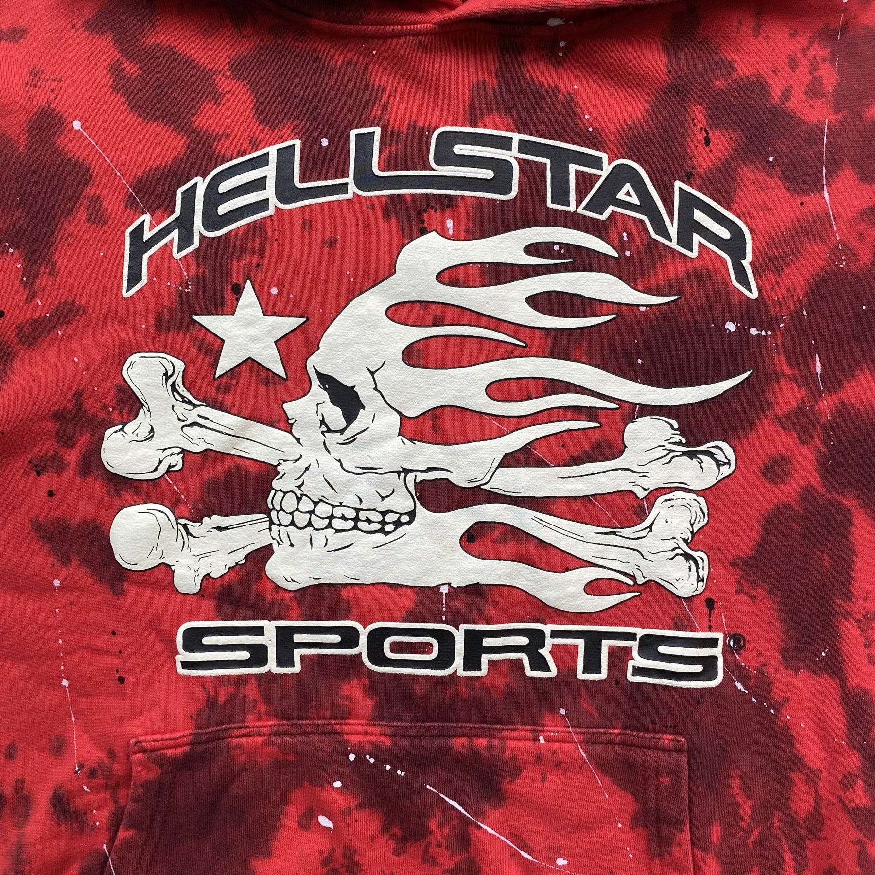 Moletom Hellstar “Sports Tie-Dye Skull”