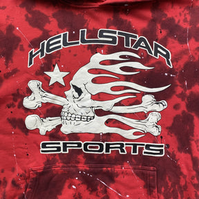 Moletom Hellstar “Sports Tie-Dye Skull”