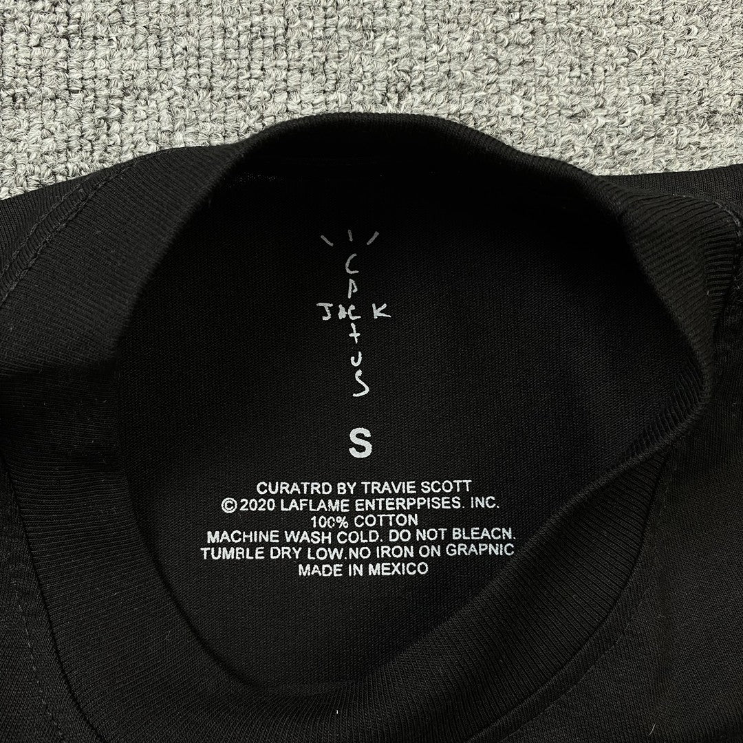 Camisa Cactus Jack ”Sick Mode” ( Preta )