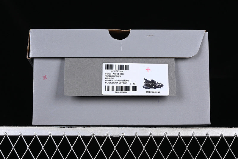 Balenciaga Track Led “Black Silver”