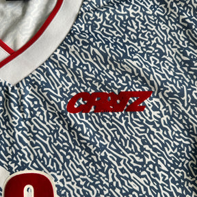 Camisa Corteiz “Printed” ( Branco e Azul )