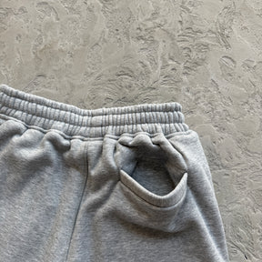 Shorts Corteiz “Island Puff Print” ( Cinza )