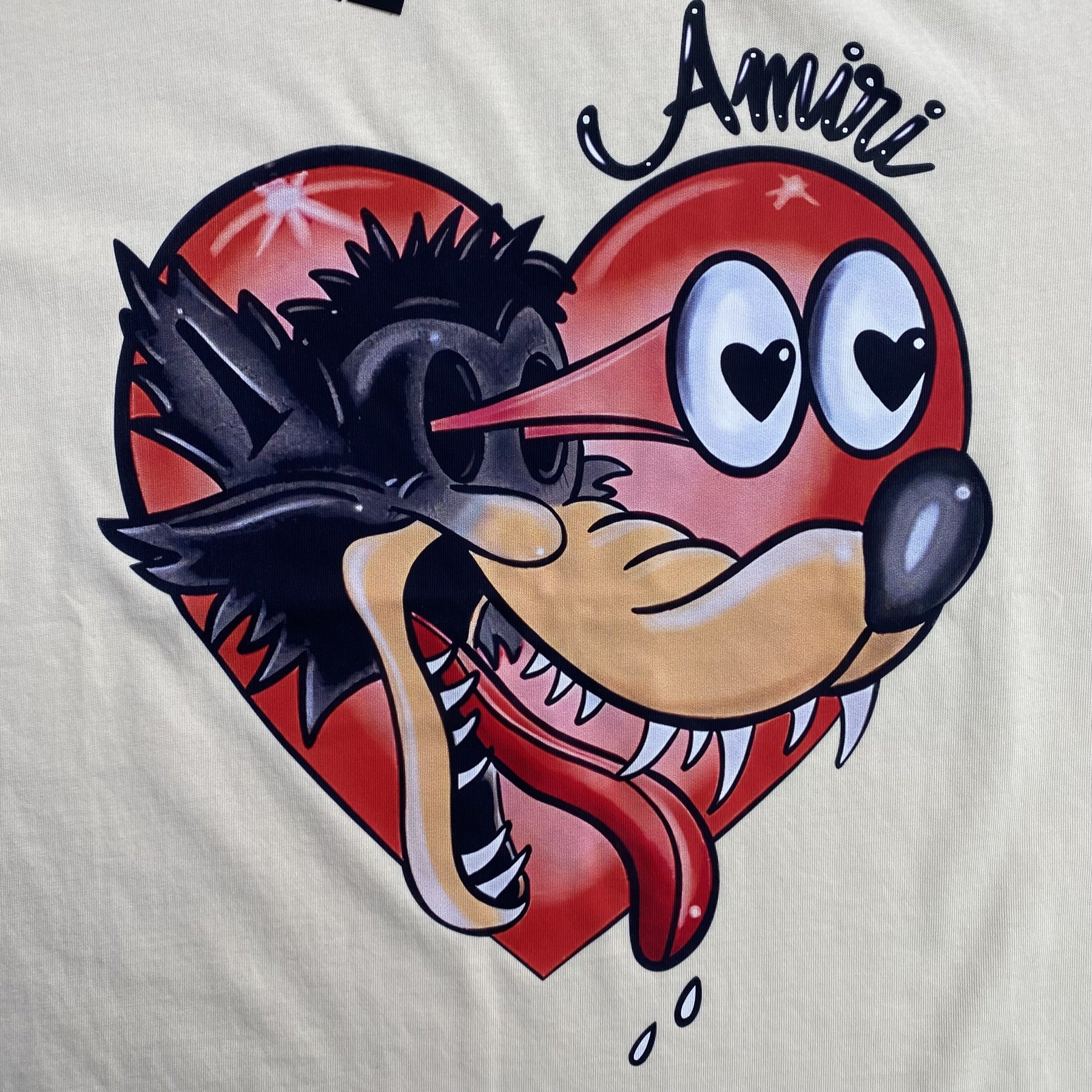 Camisa Amiri “Hopeless Romantic” ( Bege )