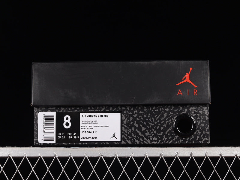 Air Jordan 3 “Pure White”