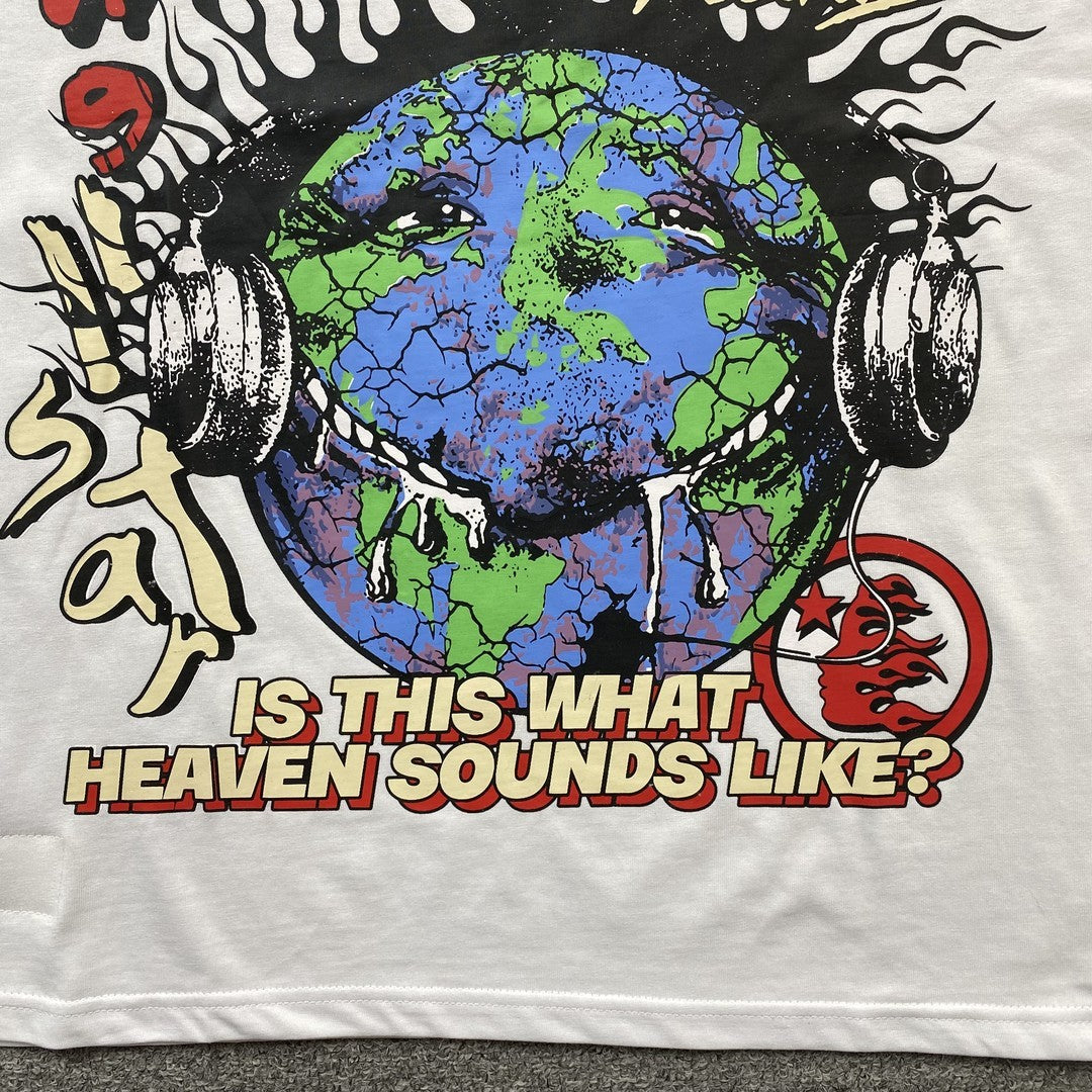 Camisa Hellstar “Heaven On Earth” ( Branca )