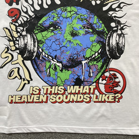 Camisa Hellstar “Heaven On Earth” ( Branca )