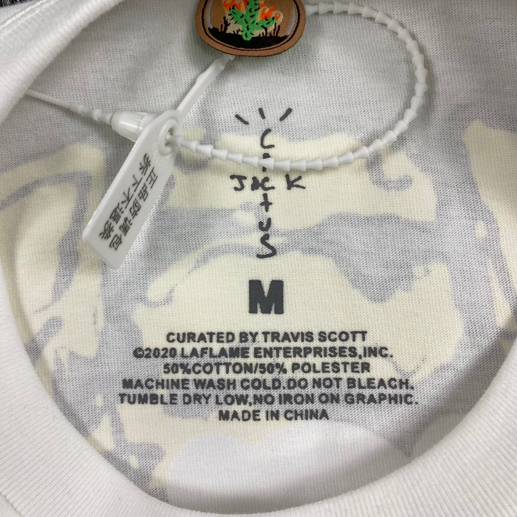 Camisa Cactus Jack x Kaws “Fragment Kaws”