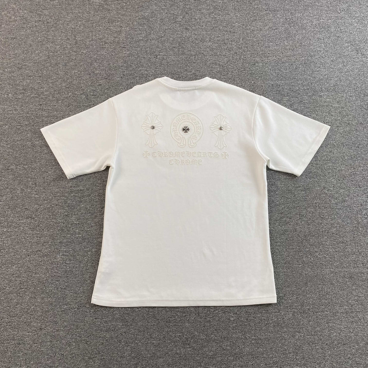 Camisa Chrome Hearts “Chrome” ( Branca )