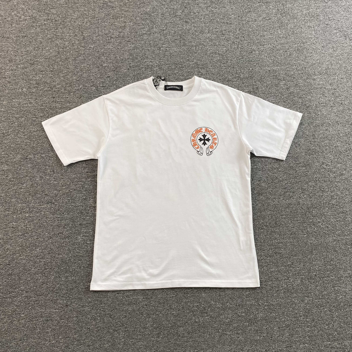 Camisa Chrome Hearts “Orange Cross” ( Branca )