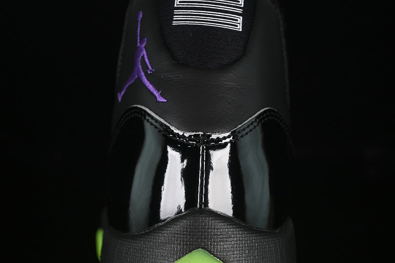 Air Jordan 11  “Black Barely Volt”