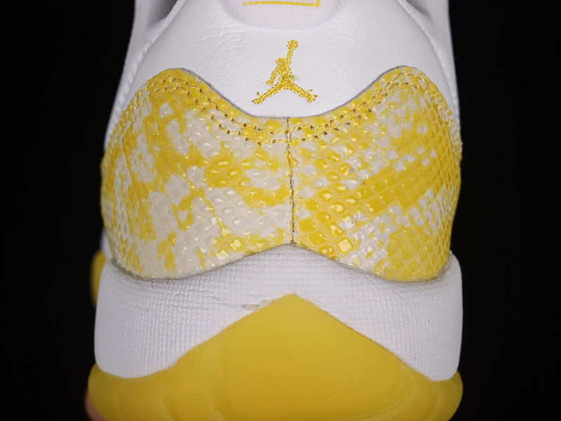 Air Jordan 11  “Yellow Snakeskin”