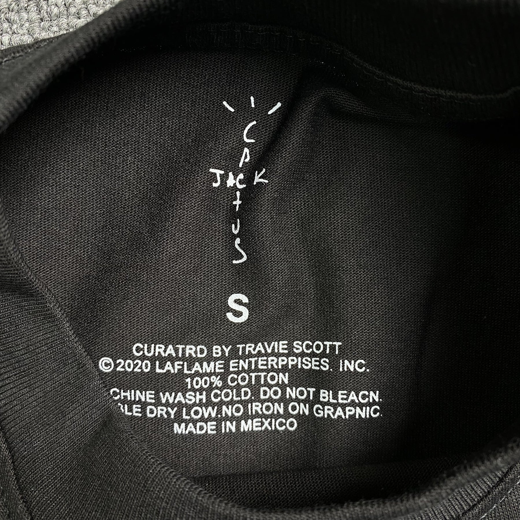 Camisa Cactus Jack “AstroWorld Tour” ( Preta )