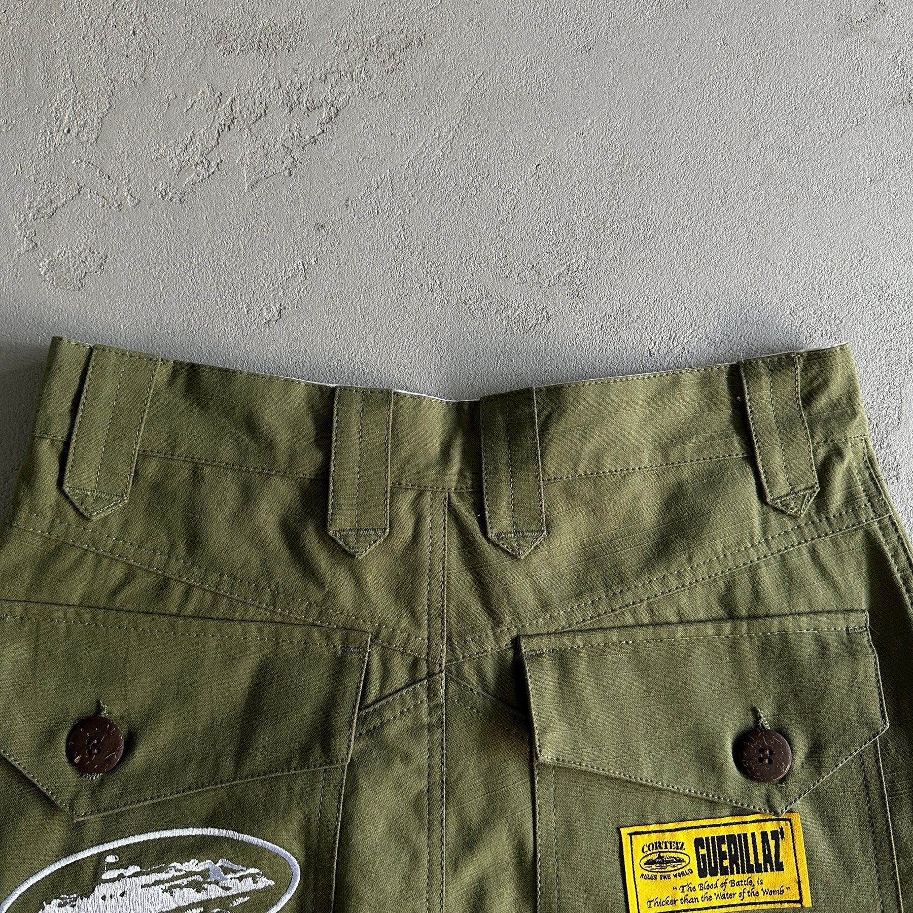 Shorts Corteiz “Slant Pocket Green”