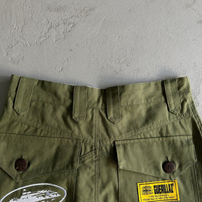 Shorts Corteiz “Slant Pocket Green”