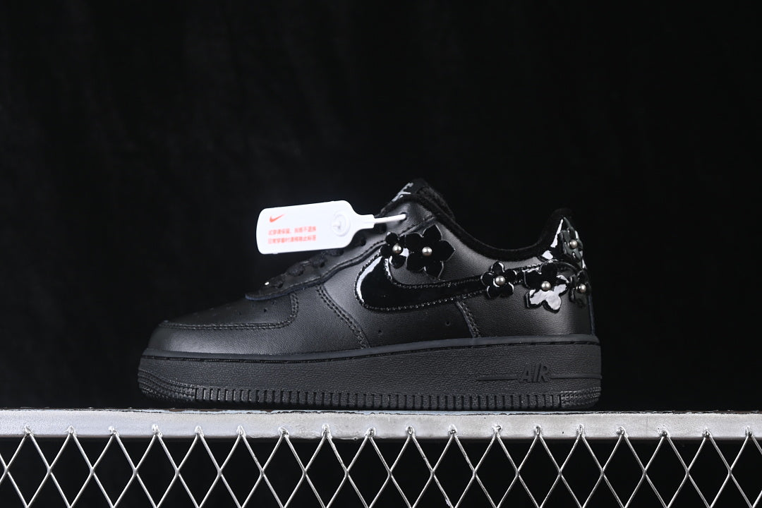 Air force 1 “Black Off Noir Metallic Silver”