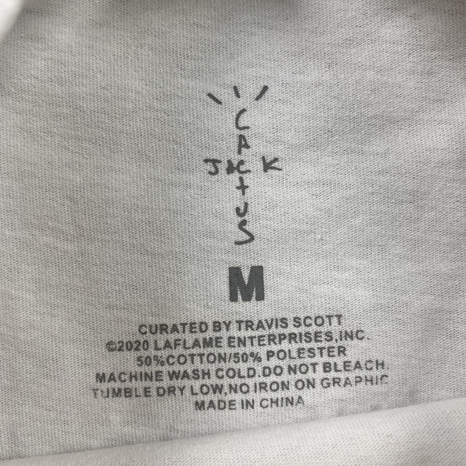 Camisa Cactus Jack “JDDay” ( Branca )