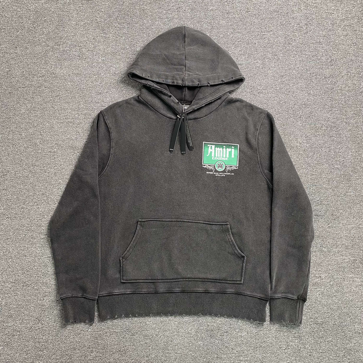 Moletom Amiri “Crystal Lounge” ( Cinza )