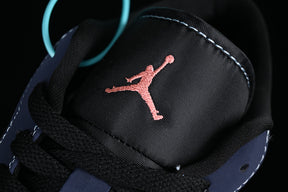Air Jordan 1 Low "Black Dark Obsidian Snakeskin”