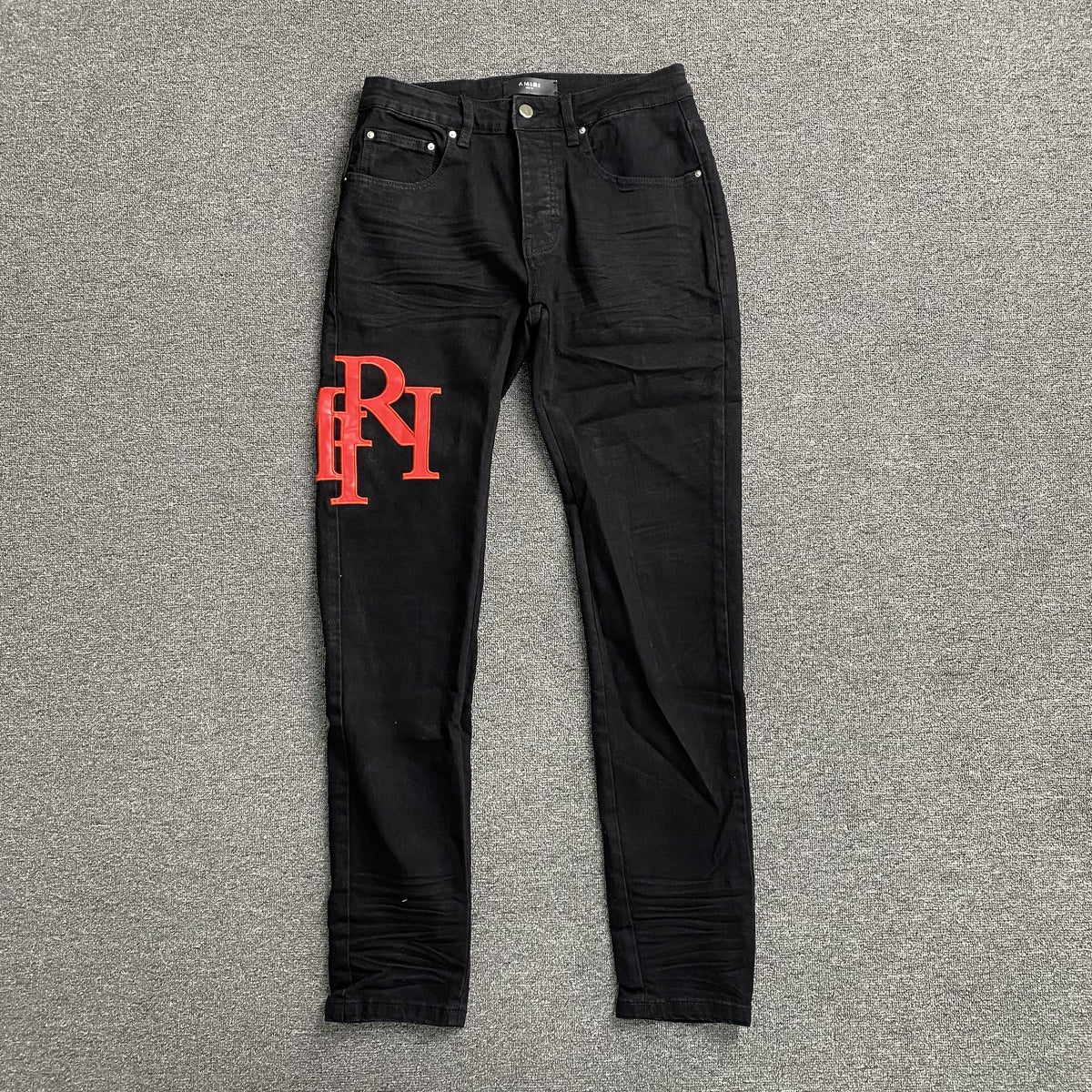Calça Amiri “Staggered” ( Preta )