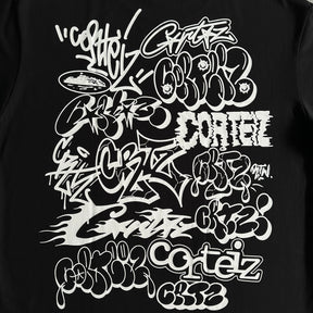 Camisa Corteiz ”Street Graffiti” ( Preta )