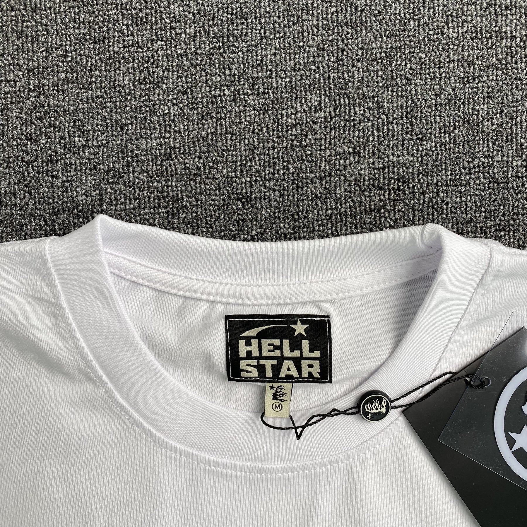 Camisa Hellstar x ComplexCon “Scream” ( Branca )