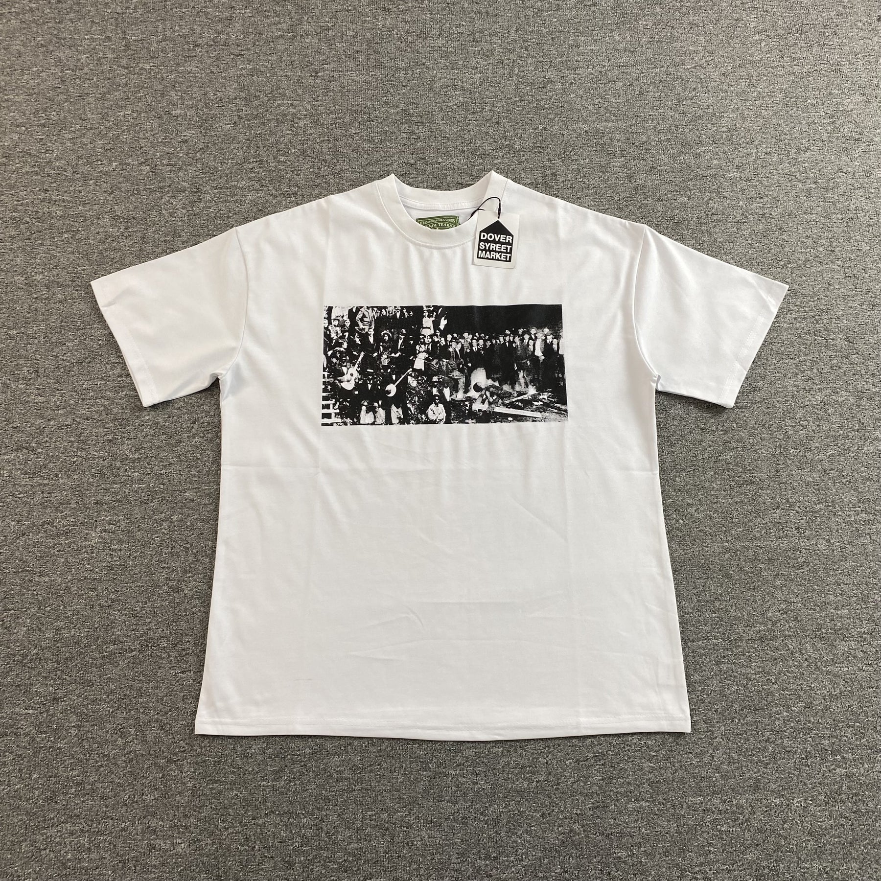 Camisa Denim Tears “Systemic” ( Branca )