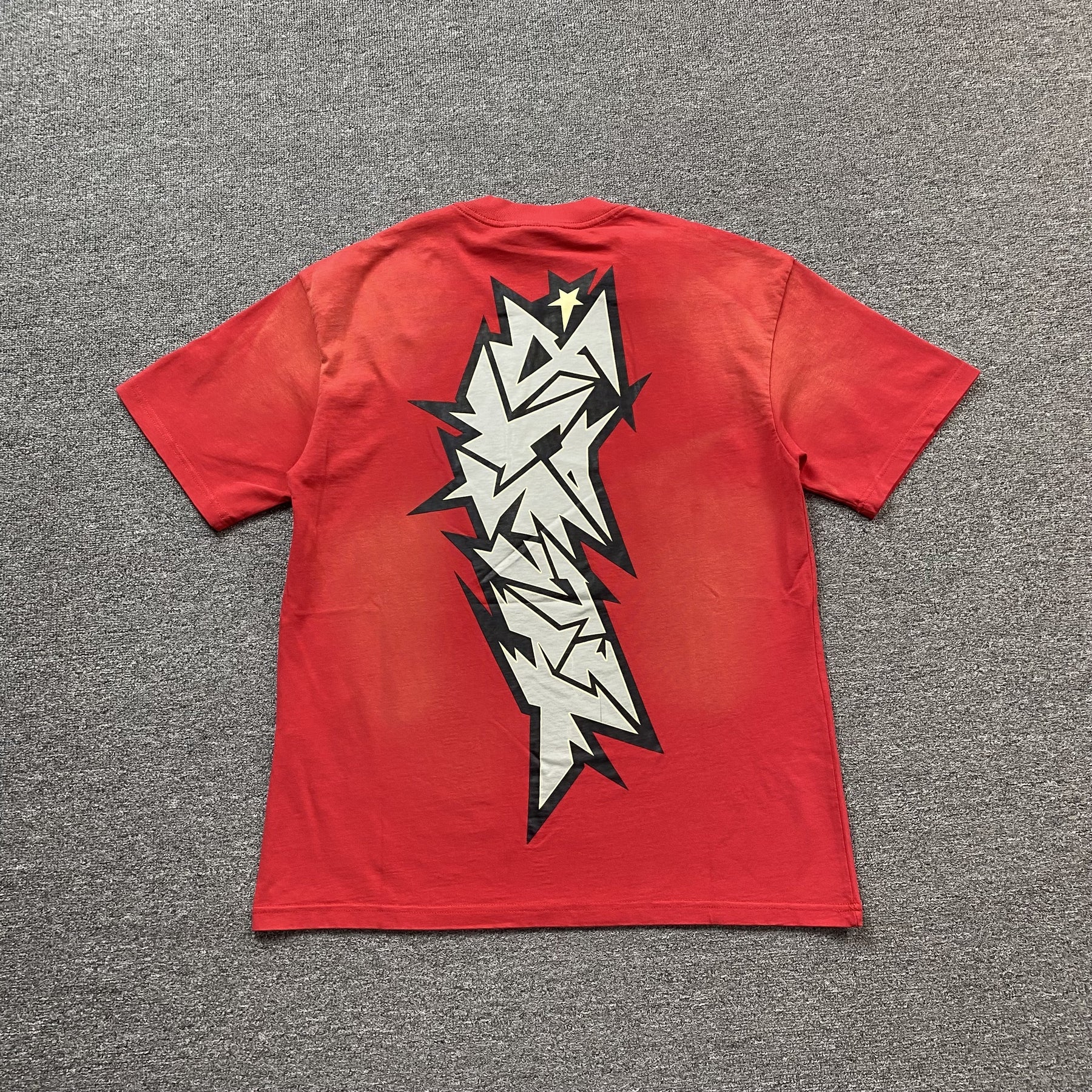 Camisa Hellstar “Crack Print” ( Vermelha )