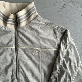 Conjunto Corteiz Velour Amg ( Cinza )