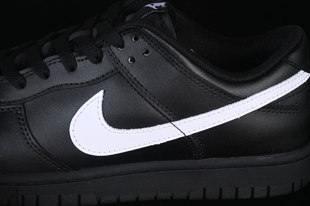 Dunk “Black White Swoosh”