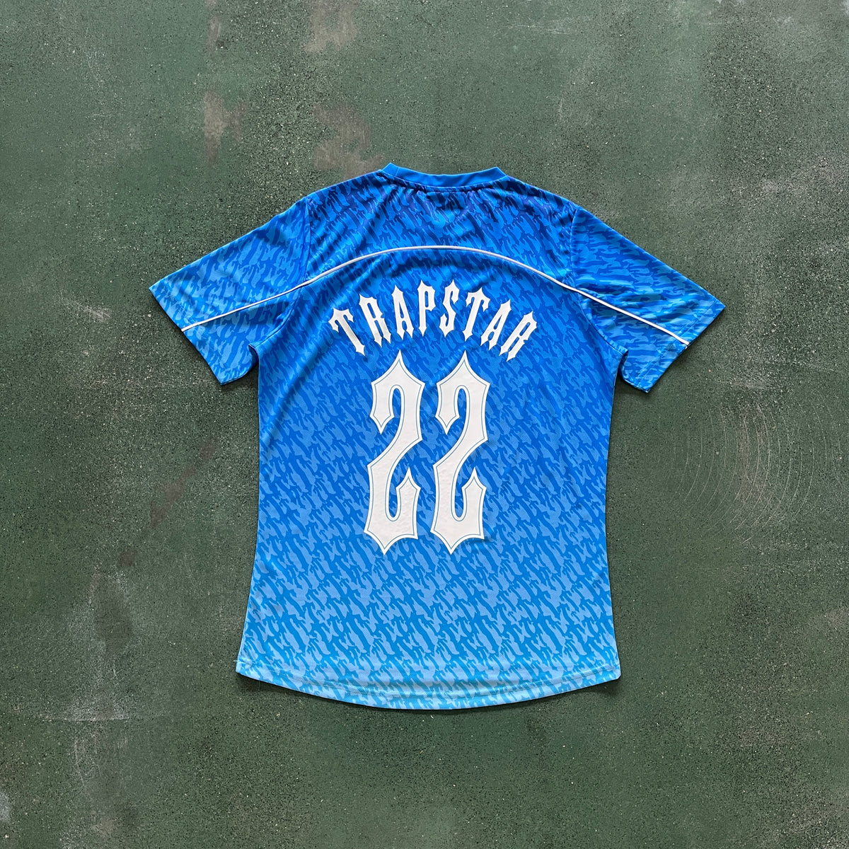 Camisa Trapstar “Football Jersey Blue Gradient” (Its a Secret)