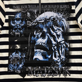 Camisa Majestik “Stripped Skull”