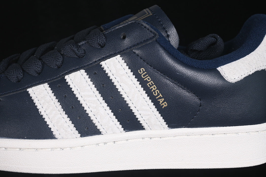 Adidas Campus “Superstar II Night Indigo Off White Snakeskin”