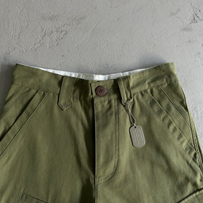 Shorts Corteiz “Slant Pocket Green”