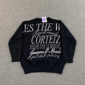 Sueter Corteiz “Embroidered” ( Preta )
