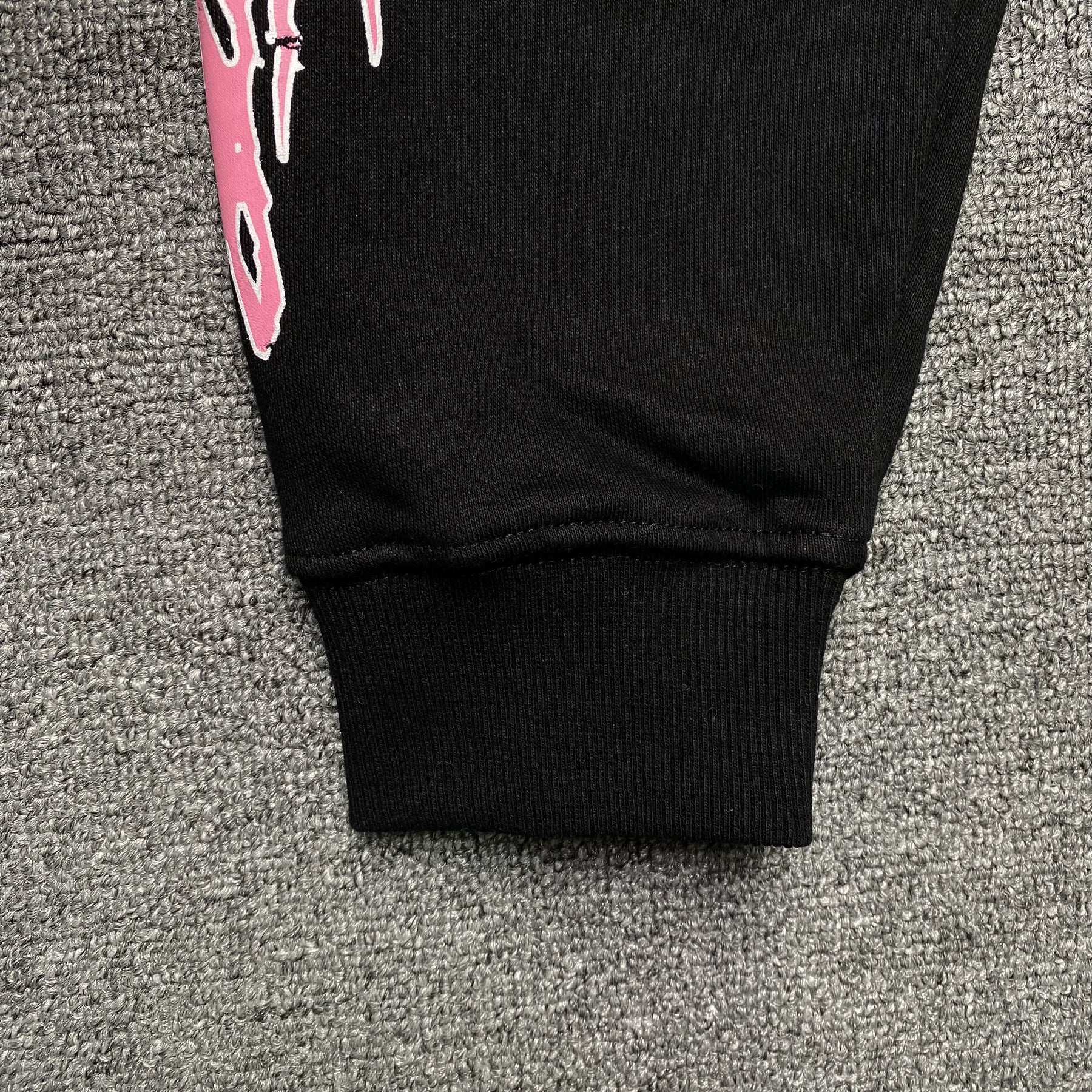 Moletom Hellstar “Glitter Zip Up” ( Preta )